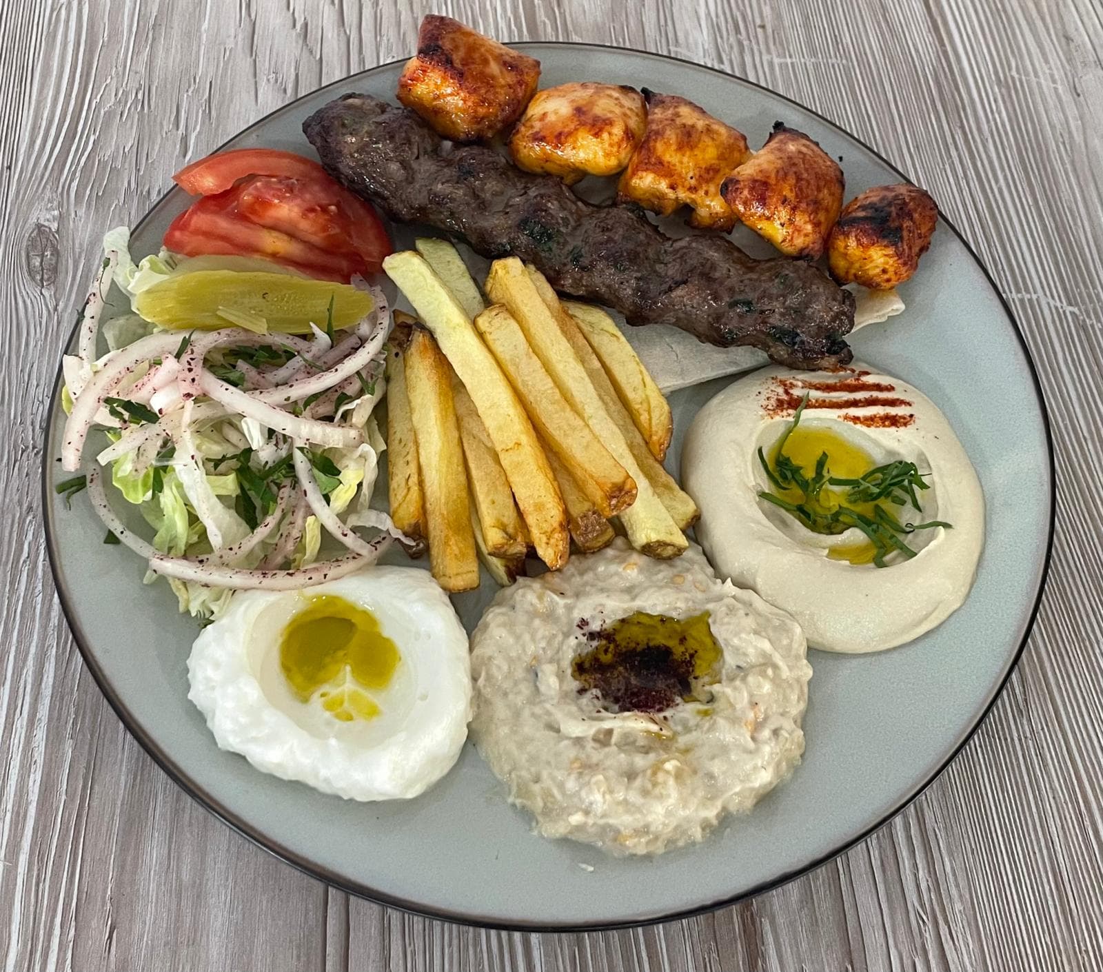 Brochettes mixte