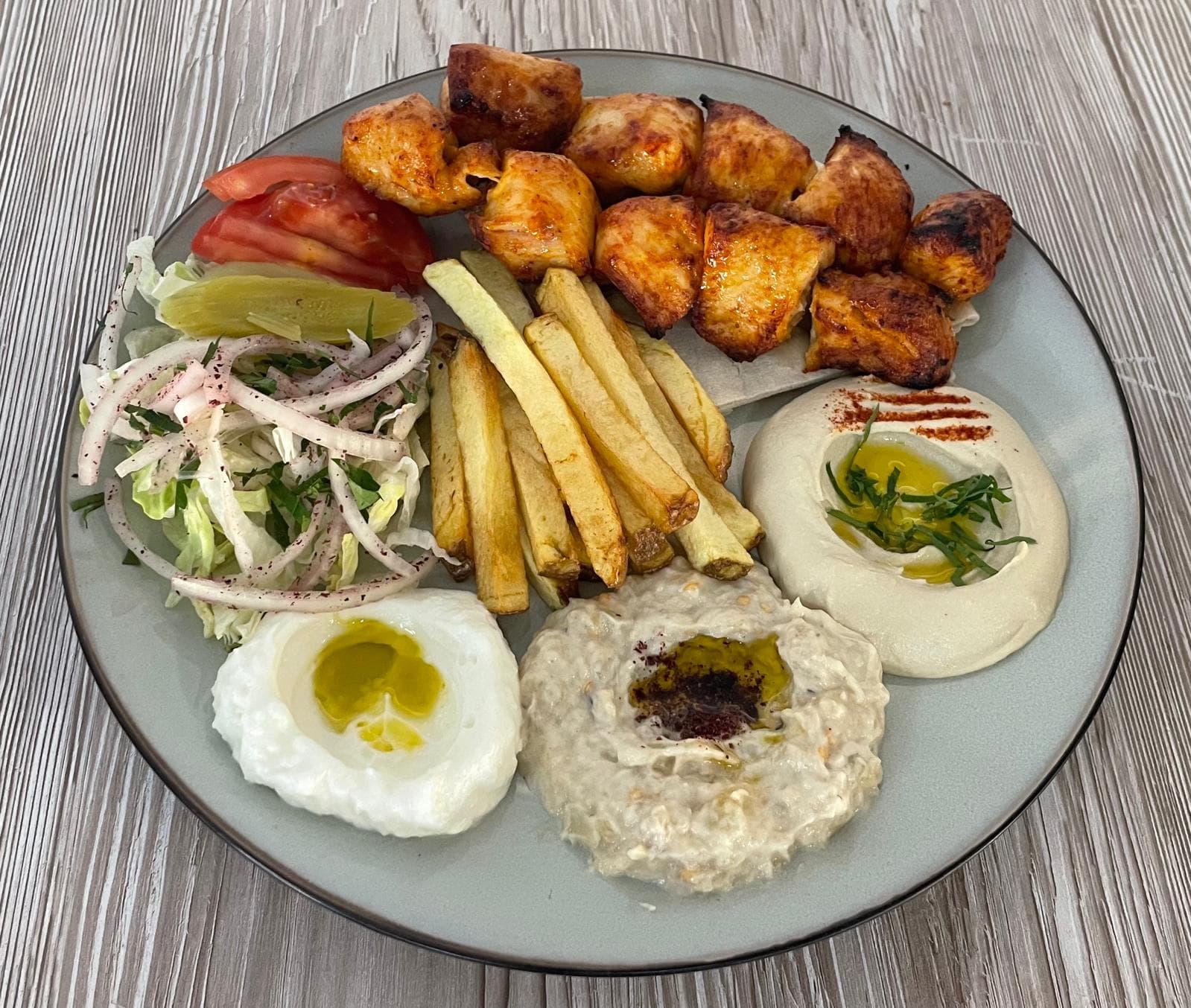 Brochettes poulet