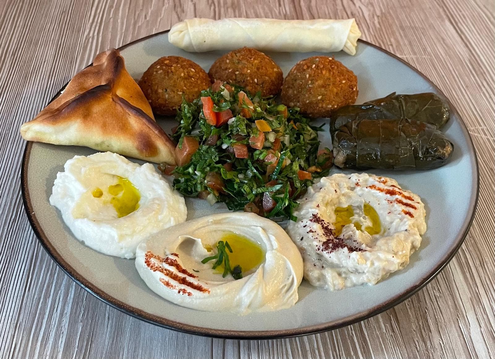 Assiette végétarienne